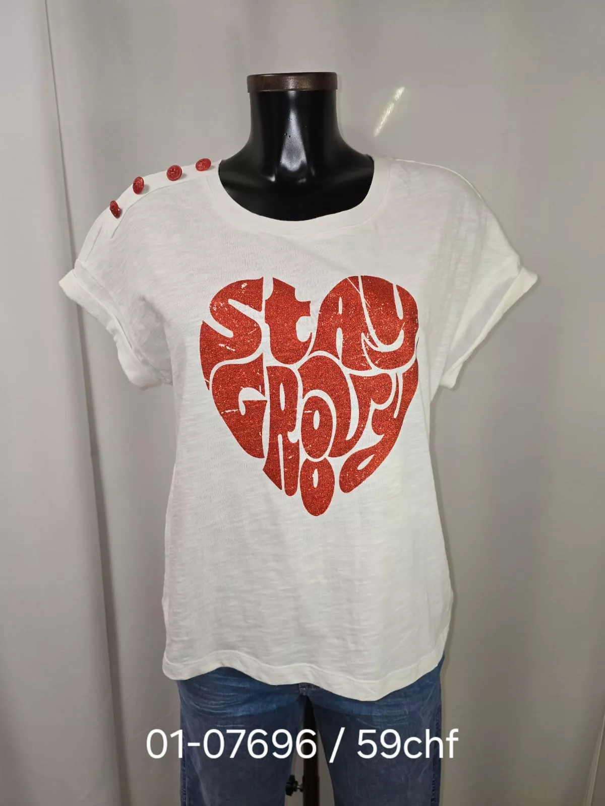 TELYSIA GLITTER T-shirt